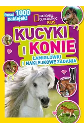 National Geographic Kids. Kucyki i konie. Łamigłówki i naklejkowe zadania