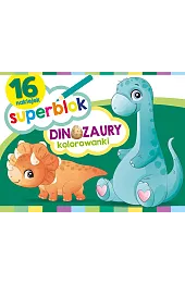 Superblok. Dinozaury Kolorowankizbiorowa Praca