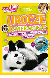National Geographic Kids. Urocze zwierzątka. Łamigłówki i naklejkowe zadania