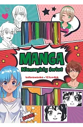 MANGA Niezwykły światzbiorowa Praca