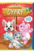 Minikaligrafia. Cyfry. Zeszyt z rowkami do pisania