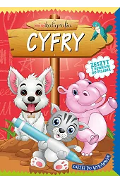 Minikaligrafia. Cyfry. Zeszyt z rowkami do,zbiorowa Praca