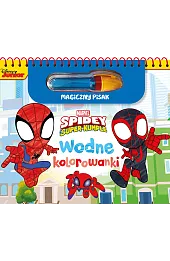Marvel Spidey i Super-kumple. Wodne kolorowanki. Magiczny pisak
