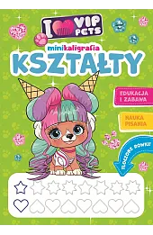 I love VIP Pets. Minikaligrafia. Kształty