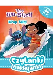 Czytanki naklejanki. Złap falę! Disney Lilo i Stitch