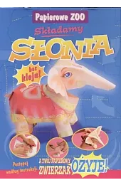 Papierowe Zoo. Składamy słoniazbiorowa Praca