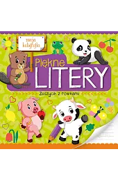 Moja kaligrafia. Piękne litery. Zeszycik z rowkami
