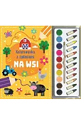Kolorowanka z zadaniami. Na wsi