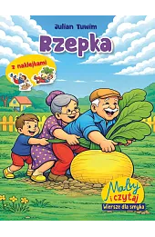 Maluj i czytaj. Wiersze dla smyka. Rzepka
