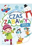 Zadania do kolorowania. Czas zabawy. Zima