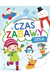Zadania do kolorowania. Czas zabawy. Zimazbiorowa Praca