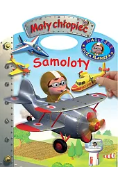 Samoloty. Naklejki – Duża plansza. Mały chłopiec