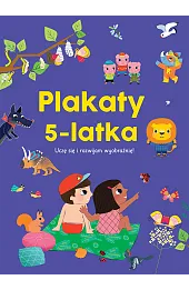 Plakaty 5-latka Uczę się i rozwijam wyobraźnię!