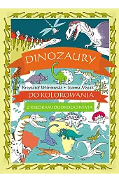 Dinozaury do kolorowania - z kredkami dookoła świata