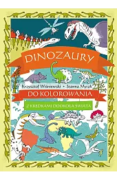 Dinozaury do kolorowania - z kredkami,Krzysztof Wiśniewski