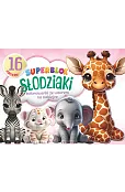 Superblok Słodziaki. Kolorowanki ze wzorem na naklejce