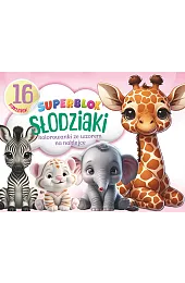 Superblok Słodziaki. Kolorowanki ze wzorem na,zbiorowa Praca