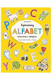 Rymowany alfabet. Kolorowanka z naklejkamiBasia Szymanek
