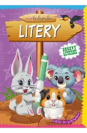 Minikaligrafia. Litery. Zeszyt z rowkami do,zbiorowa Praca