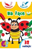 Na łące. Naklejam i koloruję