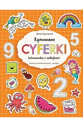 Rymowane cyferki. Kolorowanka z naklejkami