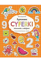 Rymowane cyferki. Kolorowanka z naklejkamiBasia Szymanek