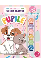 Kolorowanka Wesołe obrazki. Pupile
