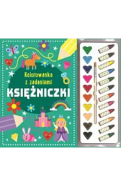 Kolorowanka z zadaniami. Księżniczki