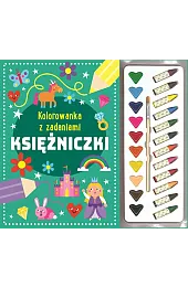 Kolorowanka z zadaniami. Księżniczkizbiorowa Praca