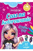 Czas na kolorowanie. Rainbow High