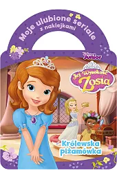 Moje ulubione seriale z naklejkami. Królewska piżamówka. Disney Junior Jej Wysokość Zosia