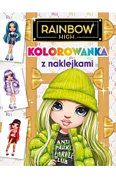 Rainbow High. Kolorowanka z naklejkami