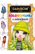 Rainbow High. Kolorowanka z naklejkami