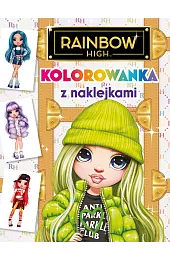 Rainbow High. Kolorowanka z naklejkamizbiorowa Praca
