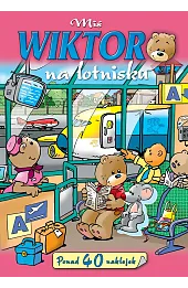 Miś Wiktor na lotnisku