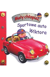 Sportowe auto Wiktora. Mały chłopiec