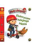 Elektryczna hulajnoga Henia. Mały chłopiec
