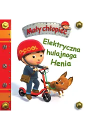 Elektryczna hulajnoga Henia. Mały chłopiecNathalie Belineau