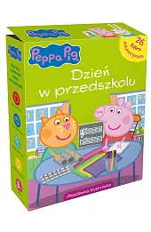Świnka Peppa. W przedszkolu. Karty edukacyjne w pudełku