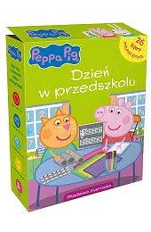 Świnka Peppa. W przedszkolu. Karty edukacyjne,Monika Kiersnowska