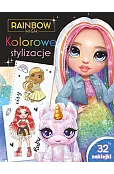 Kolorowe stylizacje. Rainbow High