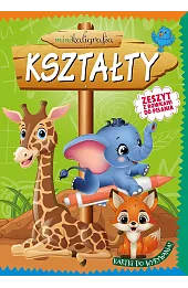 Minikaligrafia. Kształty. Zeszyt z rowkami do pisania