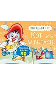 Kot w butach. Rozkładanki. Bajeczna książka 3D