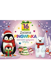 Zadania Pingwinka. Kolorowanki, zgadywanki, labiryntyzbiorowa Praca