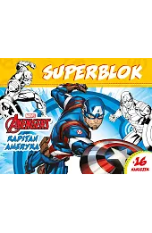 Superblok. Marvel Avengers Kapitan Ameryka
