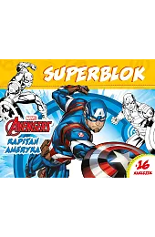 Superblok. Marvel Avengers Kapitan Ameryka