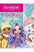 Koloruj i baw się. 40 tatuaży. Rainbow High