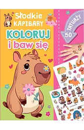 Koloruj i baw się. 50 tatuaży. Śliczne kapibary