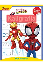Baw się i ucz! Kaligrafia. Marvel,Ilona Siwak