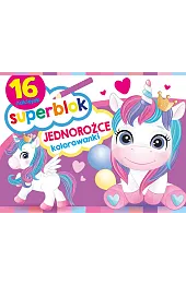 Superblok. Jednorożce Kolorowanki